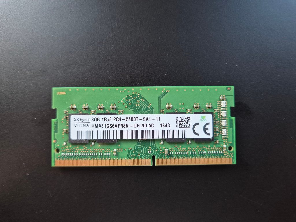 SK Hynix 8GB DDR4 RAM PC4-2400T SODIMM, DDR4, 8 GB, Ophalen of Verzenden, Zo goed als nieuw