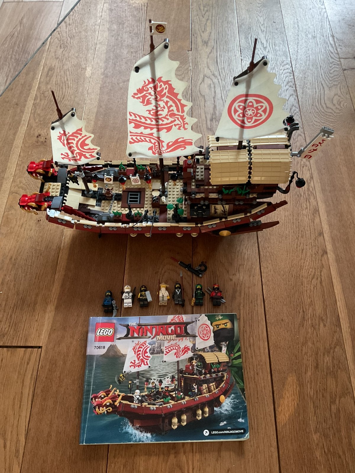 Lego Ninjago 70618 Destiny's Bounty. Complete set, Ophalen of Verzenden, Gebruikt, Lego, Ninjago