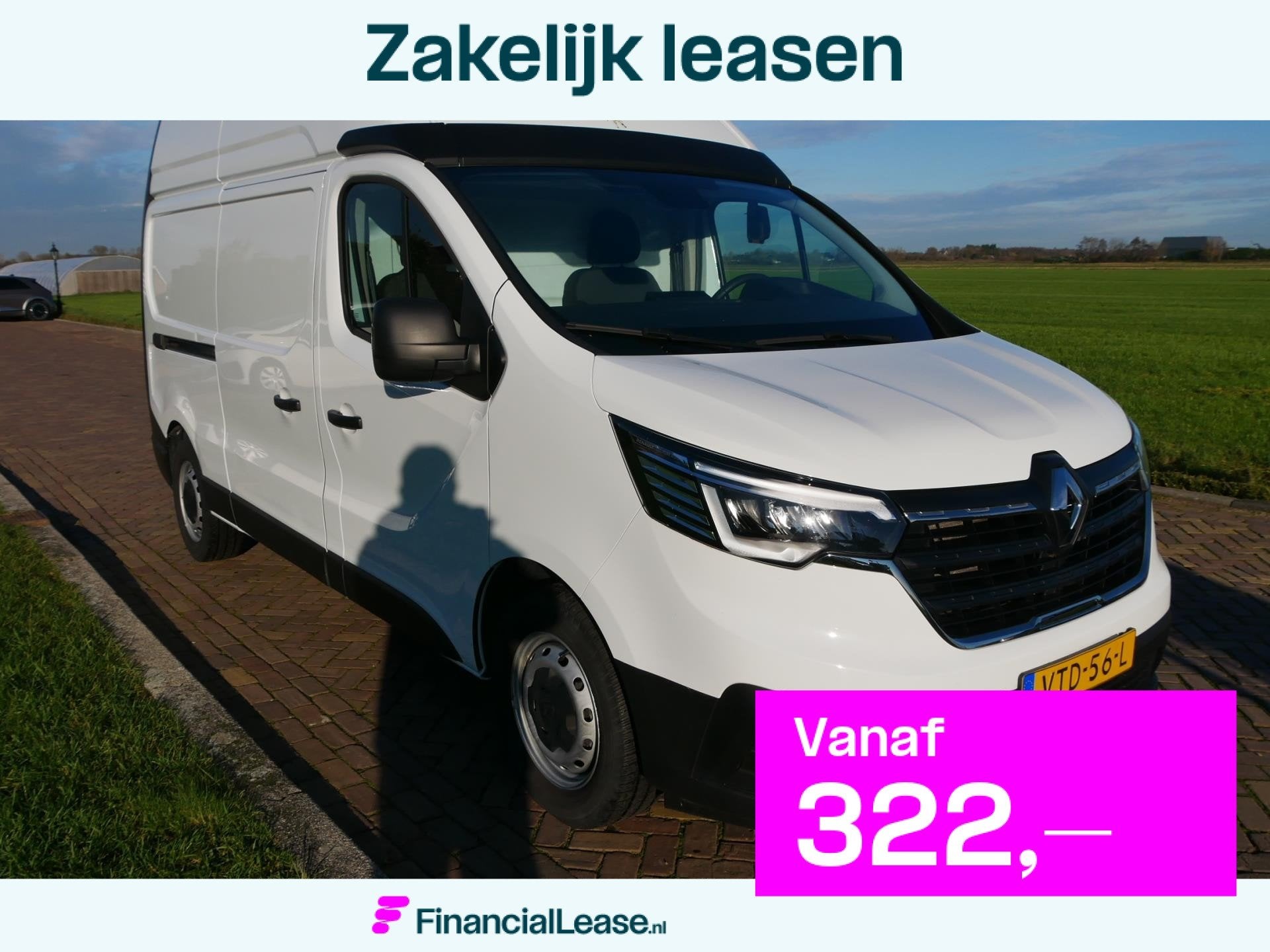 Renault Trafic 2.0 dCi 150 T29 L2H2 Comfort AC * 18999 EX BT, Voorwielaandrijving, Stof, Gebruikt, 4 cilinders