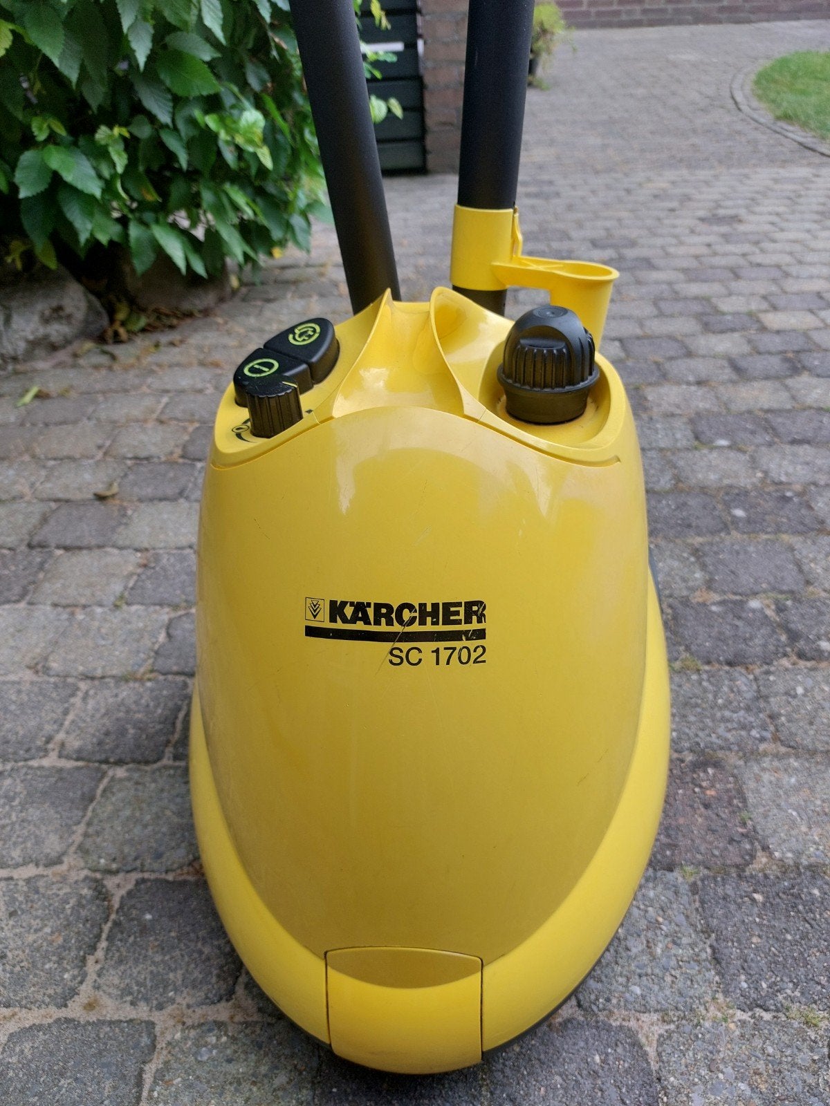Kärcheronderdelen SC 1702 Stoomreiniger met Stoomstrijkijzer, Ophalen, Inclusief accessoires, Gebruikt, Kärcher