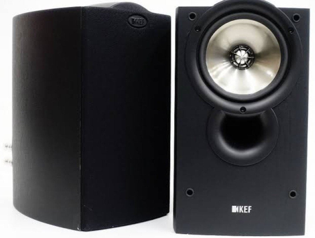 Kef iQ10 Luidsprekers Bookshelf Black Ash, Ophalen of Verzenden