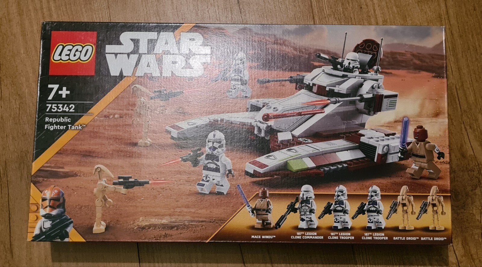 Lego starwars 75342 Republic Fighter Tank., Kinderen en Baby's, Speelgoed | Duplo en Lego, Star Wars, Lego, Nieuw, Ophalen of Verzenden