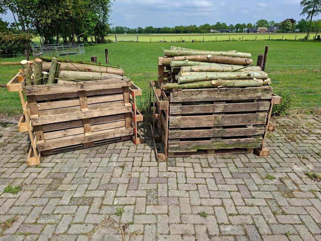 Brandhout: wilgenhout, Minder dan 3 m³, Ophalen, Elzenhout, Blokken