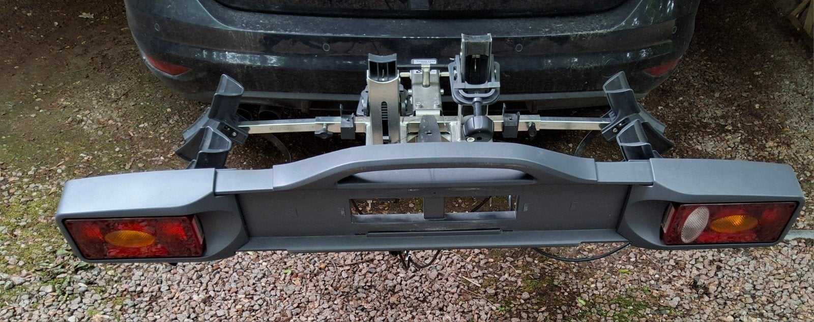 Fietsendrager Twinny Load Swing CK Compact PA, Ophalen, 2 fietsen, Gebruikt, Trekhaakdrager