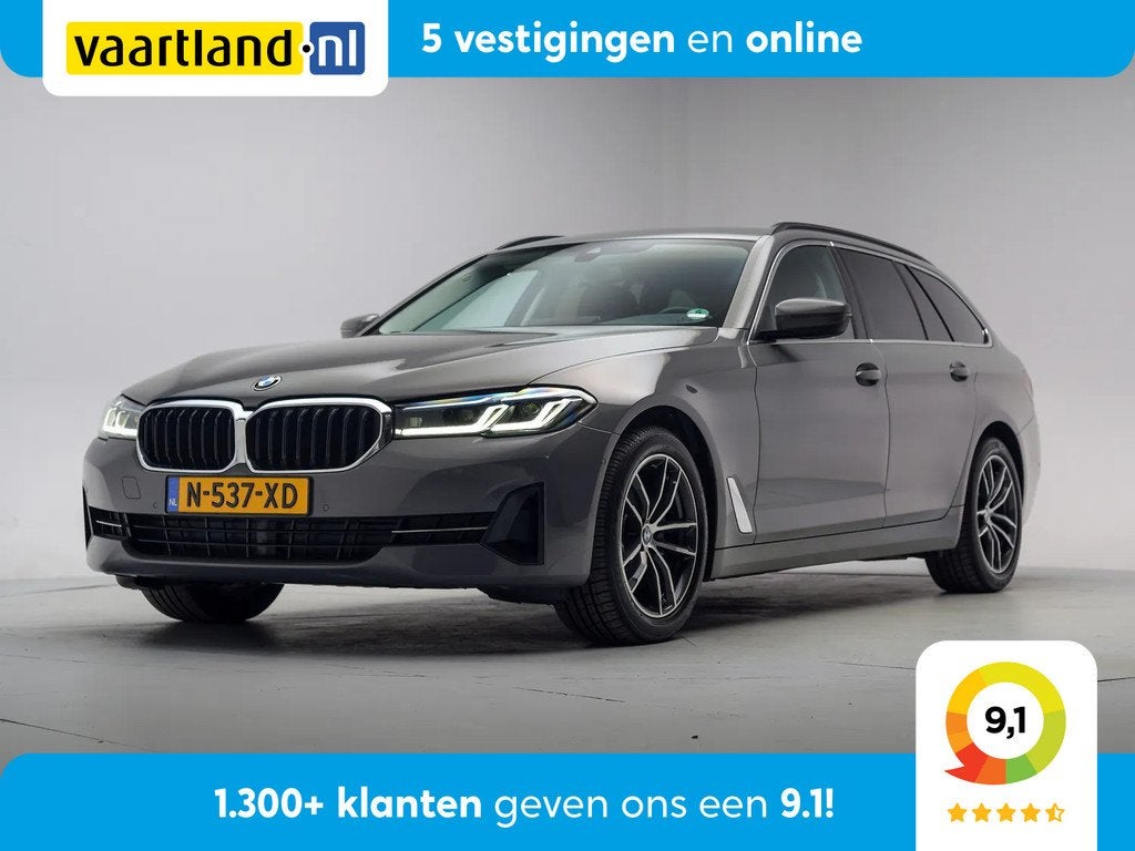 BMW 5 Serie TOURING 520i Business Edition+ Aut. [ LED Apple/, Auto's, Automaat, 1998 cc, Achterwielaandrijving, Gebruikt