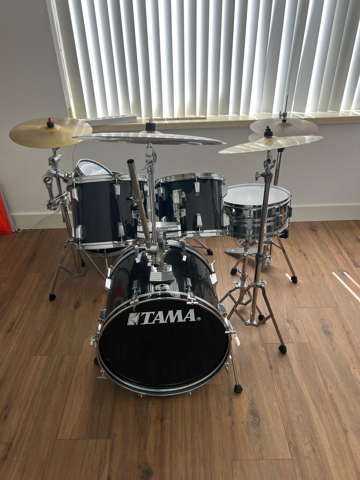 TAMA Rockstar drumstel - Zeer compleet en nette staat, Muziek en Instrumenten, Drumstellen en Slagwerk, Ophalen, Zo goed als nieuw