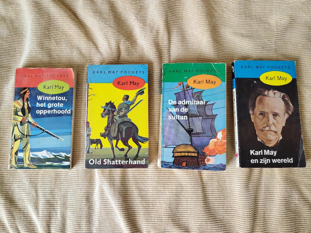 Karl May pockets, alle 50!, Ophalen, Gelezen, Karl May