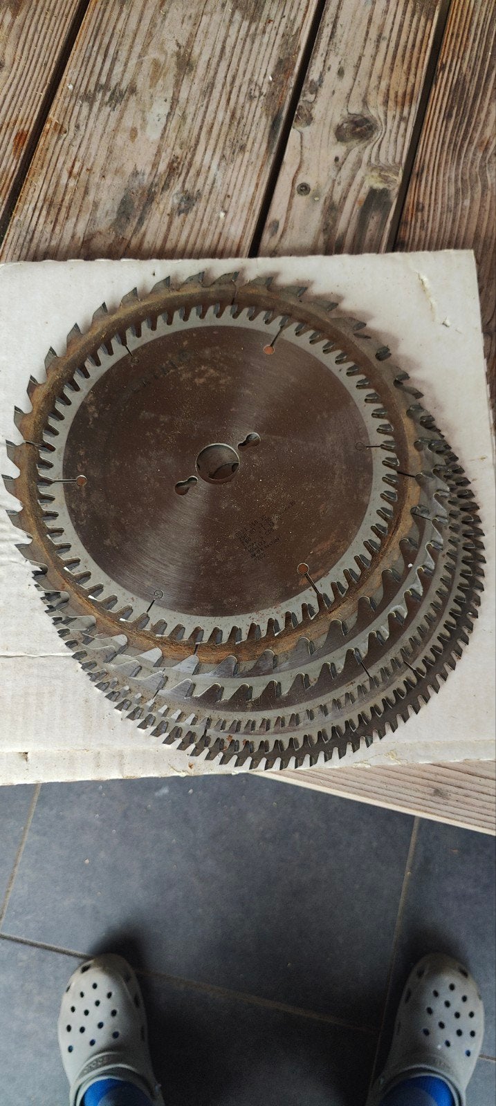 Leitz en Oertli zaagbladen voor formaatzaag., Doe-het-zelf en Verbouw, Leitz, Cirkelzaag, 70 mm of meer, Ophalen of Verzenden