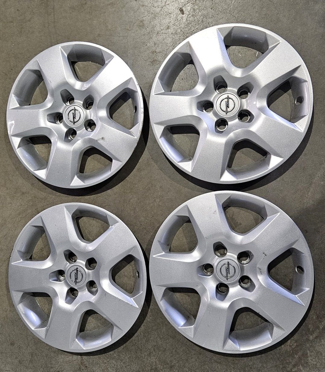 Wieldop | Opel Zafira | set van 4 | 16 inch, Auto diversen, Wieldoppen, Gebruikt, -, -, Ophalen of Verzenden
