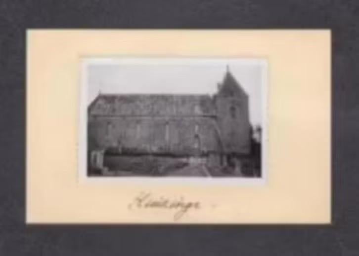 Foto Huizinge Kerk Jaren 30., Foto, Ophalen of Verzenden, Zo goed als nieuw, Gebouw