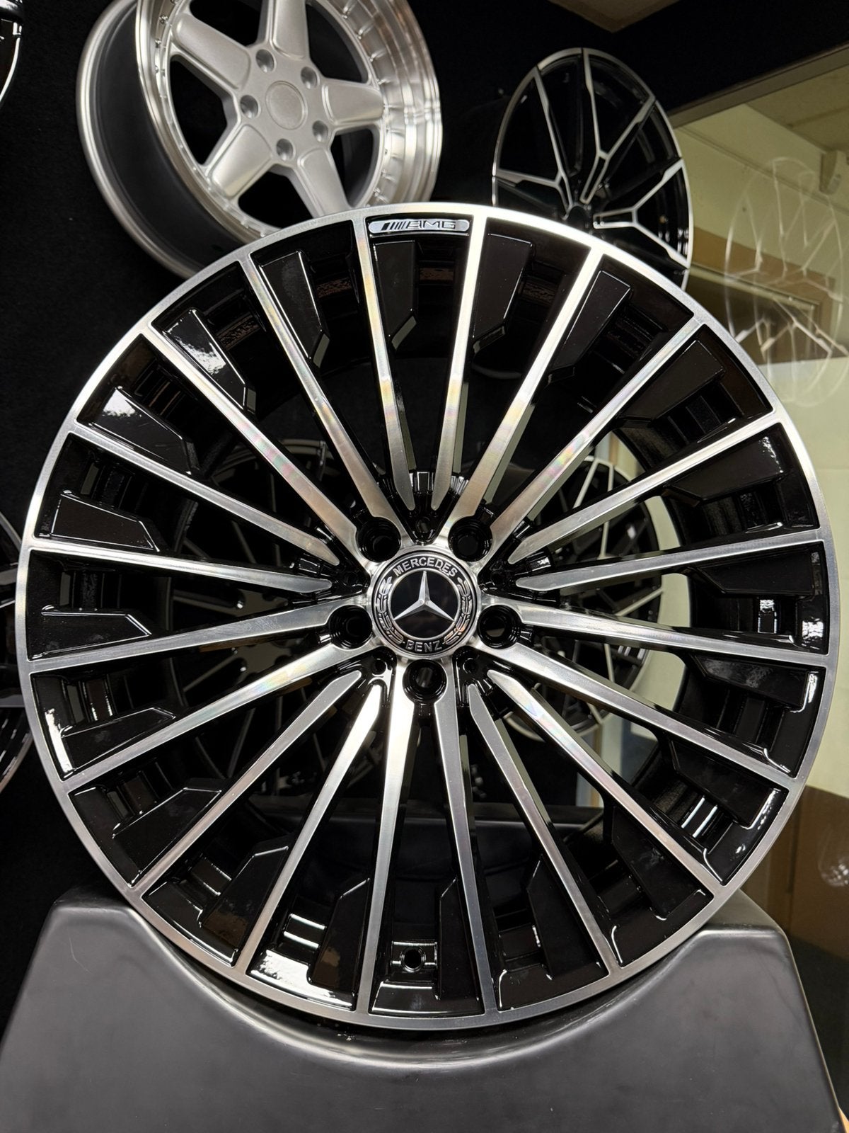 20 inch velgen voor Mercedes AMG look 5x112 C E klasse W213, Velg(en), Nieuw, Ophalen of Verzenden, Personenwagen