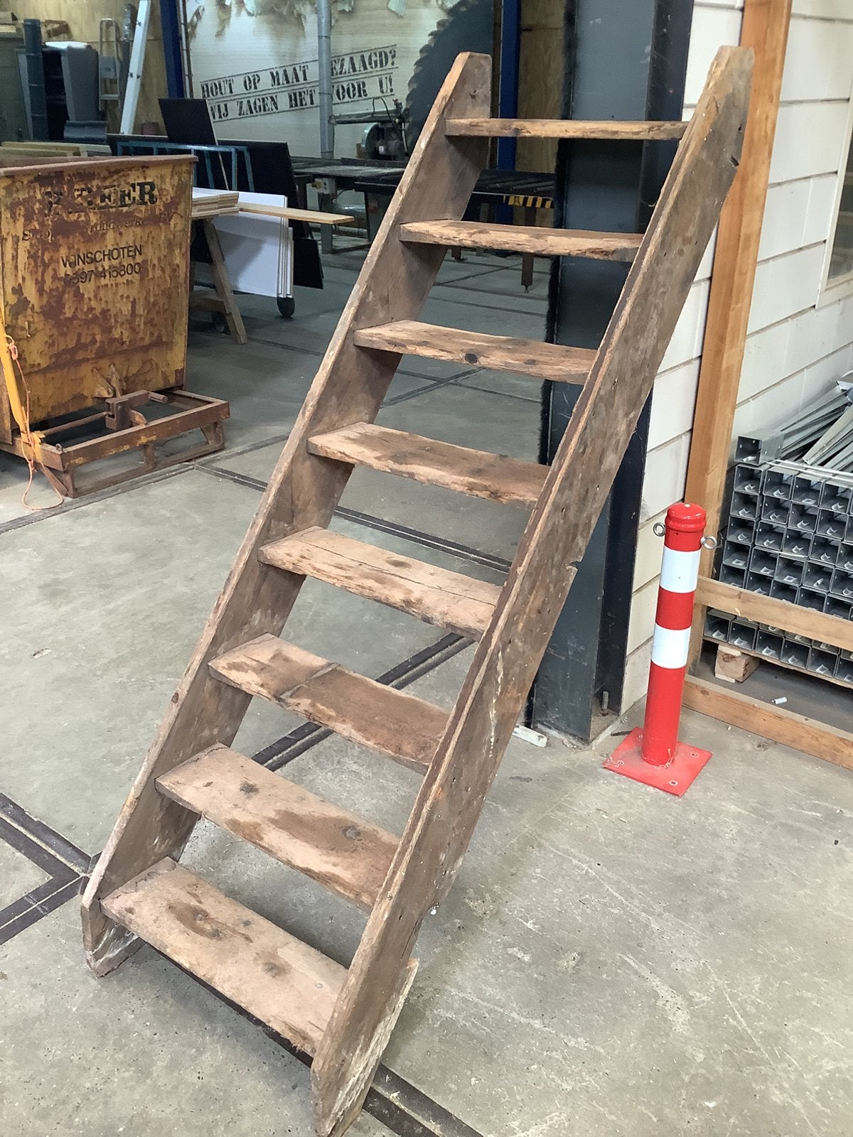 Keldertrap, Doe-het-zelf en Verbouw, Ladders en Trappen, Ophalen, Gebruikt, ., Minder dan 2 meter