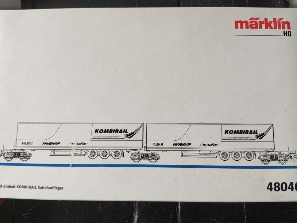 Märklin 48040 set Kombirail, Wisselstroom, Wagon, Ophalen of Verzenden, Zo goed als nieuw