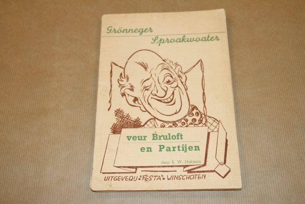 Grönneger Sproakwoater veur Bruloft en Partijen, Boeken, Ophalen of Verzenden, Gelezen