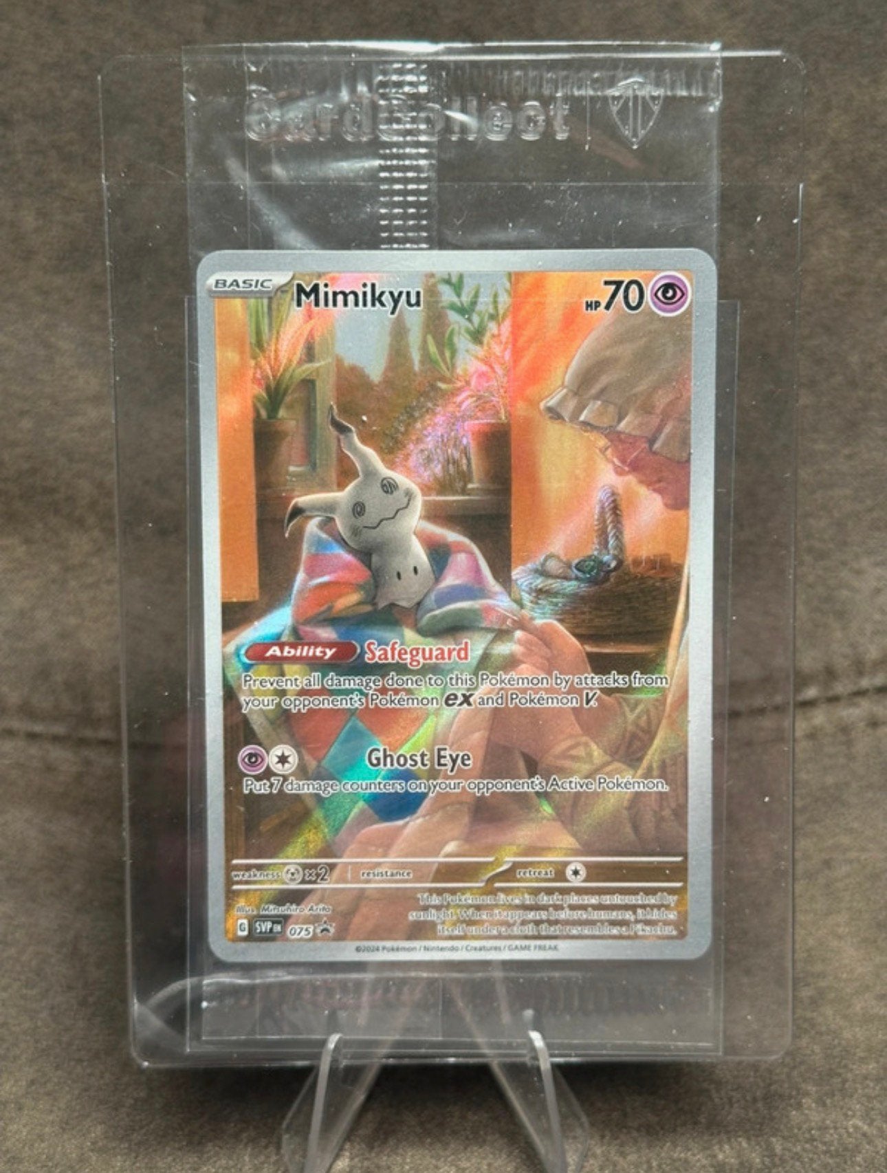 Mimikyu #75 075 SVP Sealed (Pokemon Promo) 89, Ophalen of Verzenden, Zo goed als nieuw