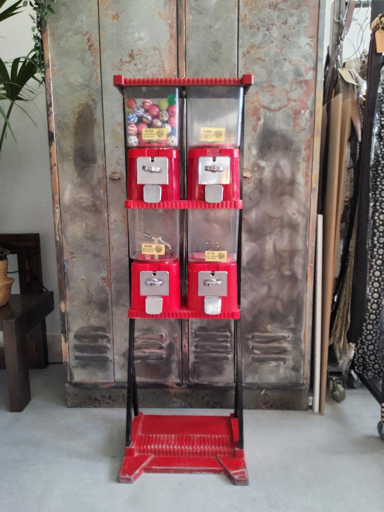 Draaiautomaat toystation kauwgombal retro snoepautomaat brab, Verzamelen, Automaten | Overige, Ophalen, Gebruikt