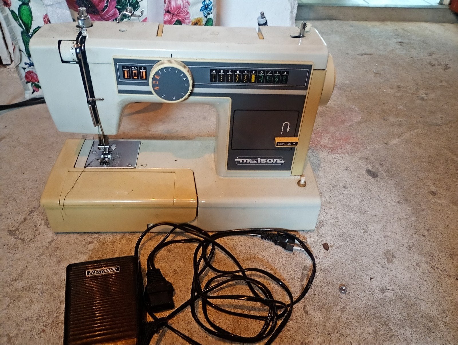 Matson Naaimachine - Werk heel goed, Ophalen, Gebruikt, Naaimachine, Overige merken