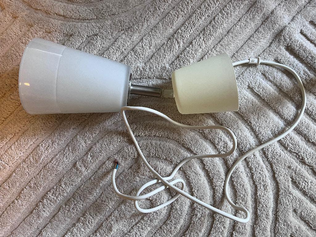 Ikea plafondlamp, Ophalen, Gebruikt, Glas