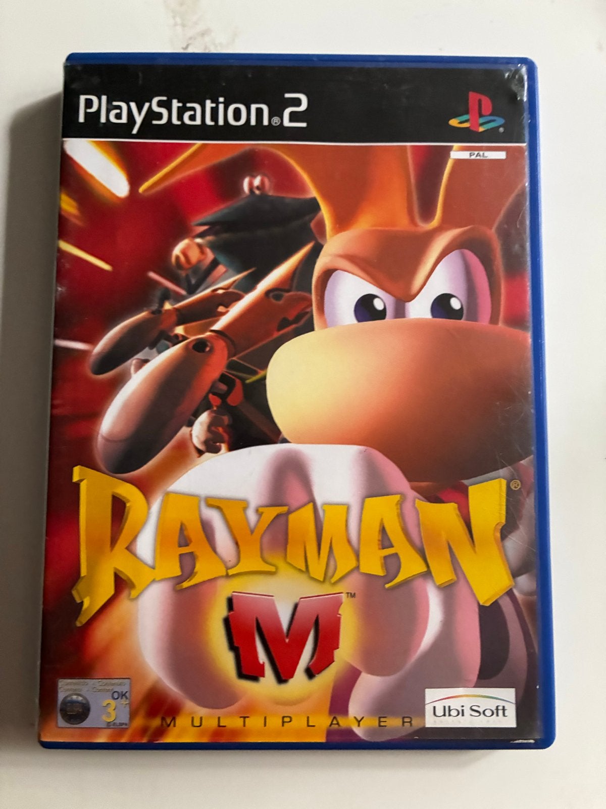 Rayman M - PlayStation 2 (PS2) - Multiplayer Actie Game, Avontuur en Actie, Gebruikt, 2 spelers, Eén computer