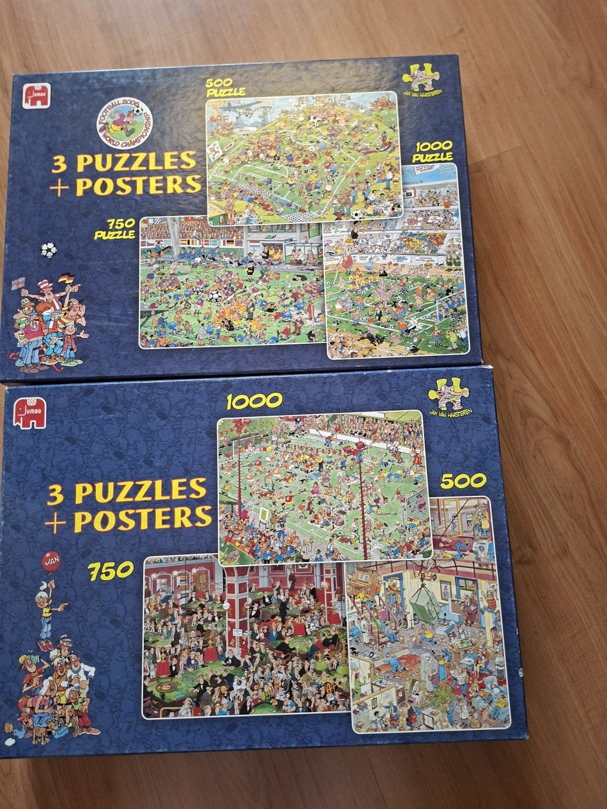 Foto 6 van Grote collectie Jan van Haasteren puzzels (15 stuks)