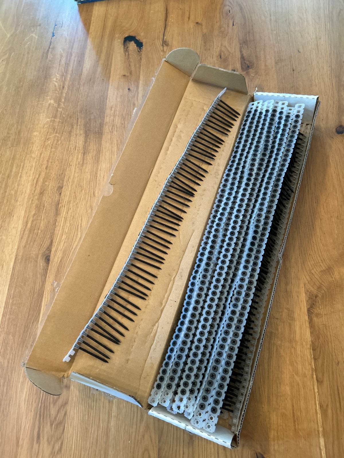 1000x 55 mm Gipsplaatschroeven op band, Ophalen of Verzenden, Nieuw, 50 tot 100 mm, Schroeven