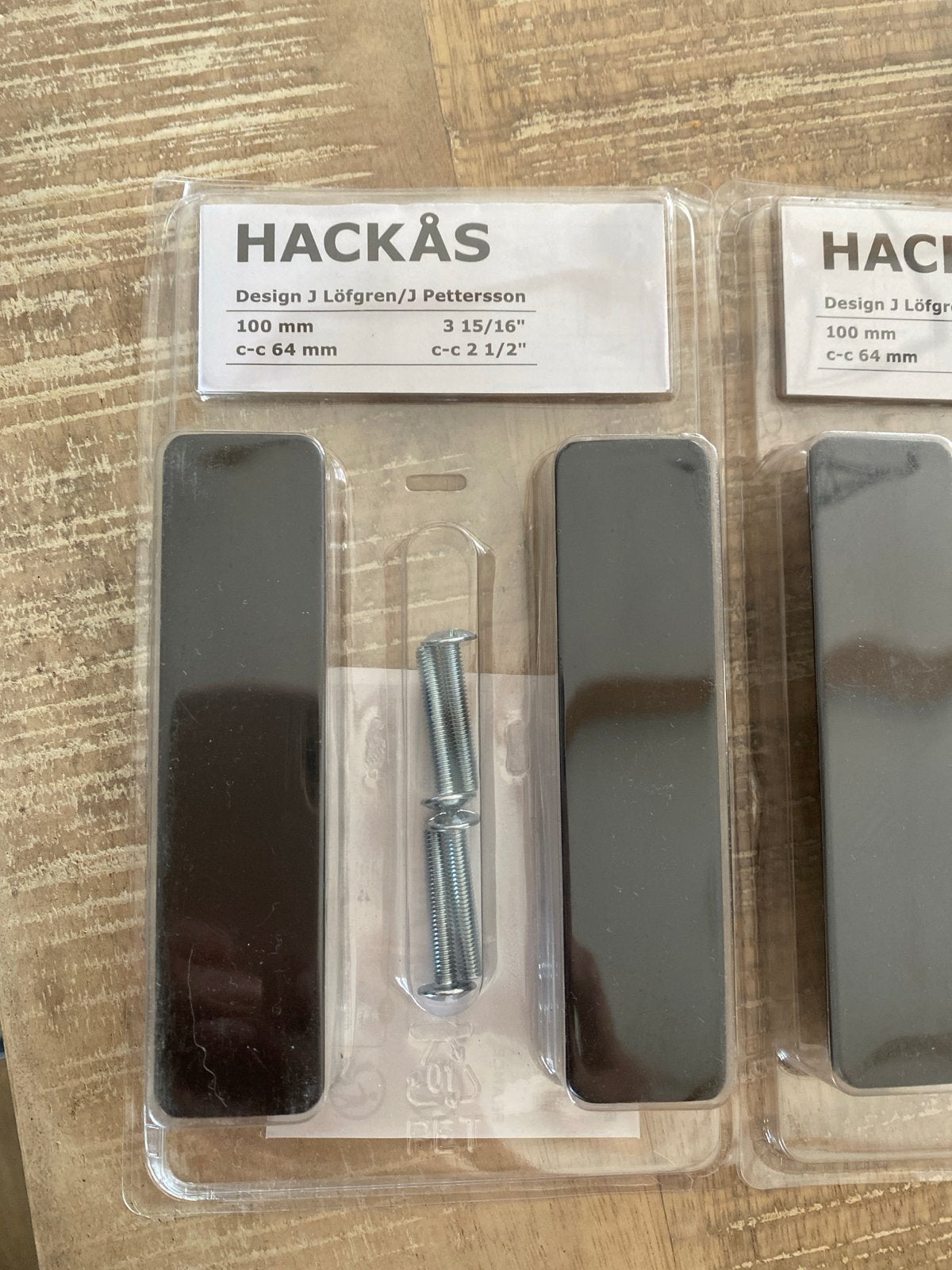 Ikea Hackås design handgrepen (9 stuks), Ophalen, Nieuw