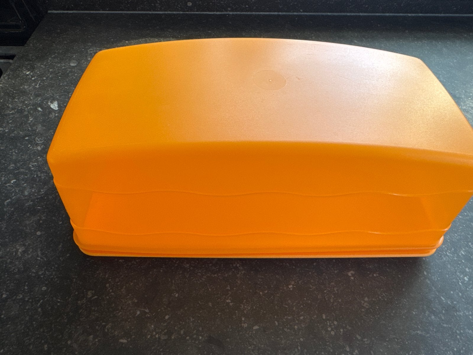 Tupperware cake bewaardoos  Oranje, Gebruikt, Bewaardoos, Oranje, Ophalen of Verzenden