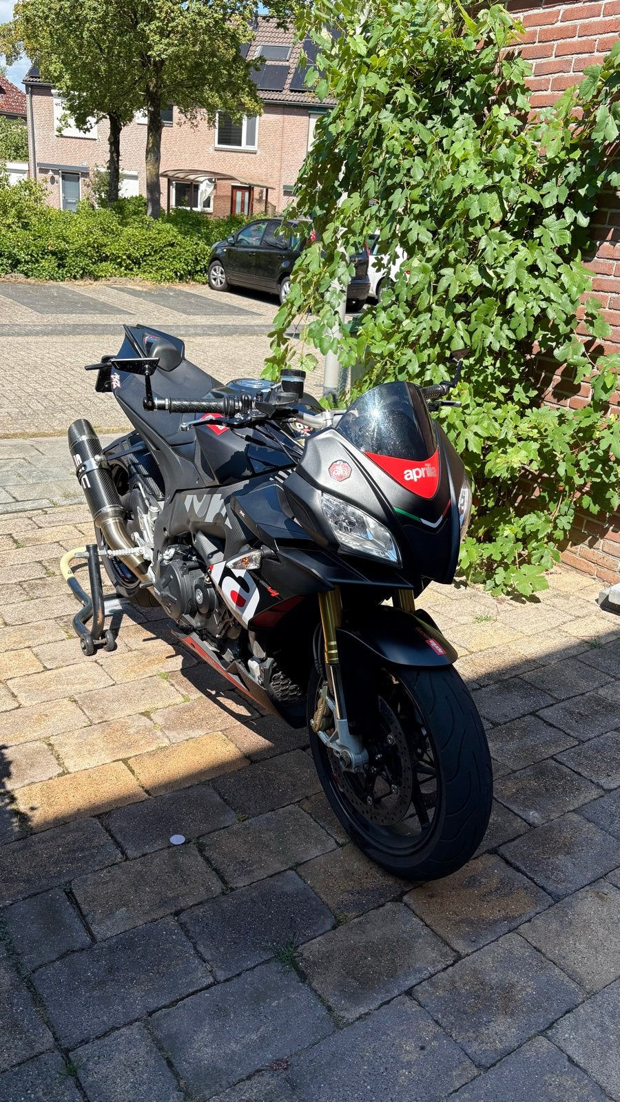 Aprilia Tuono V4 1000 2013 - Volledig Geüpgraded & Onderhoud, 4 cilinders, Motorrijbewijs A, Gebruikt, Particulier