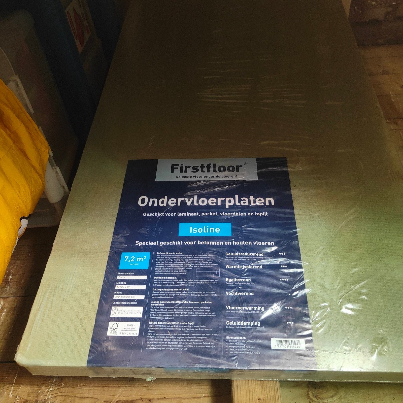 Firstfloor Ondervloerplaten Isoline 7.2m², Ophalen