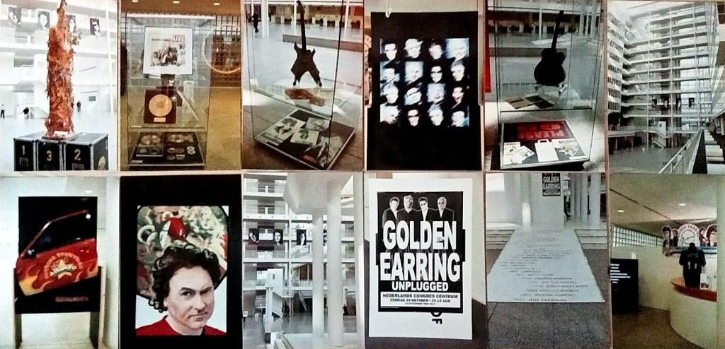 Golden Earring: 25 jubilee foto's., Ophalen of Verzenden, Gebruikt
