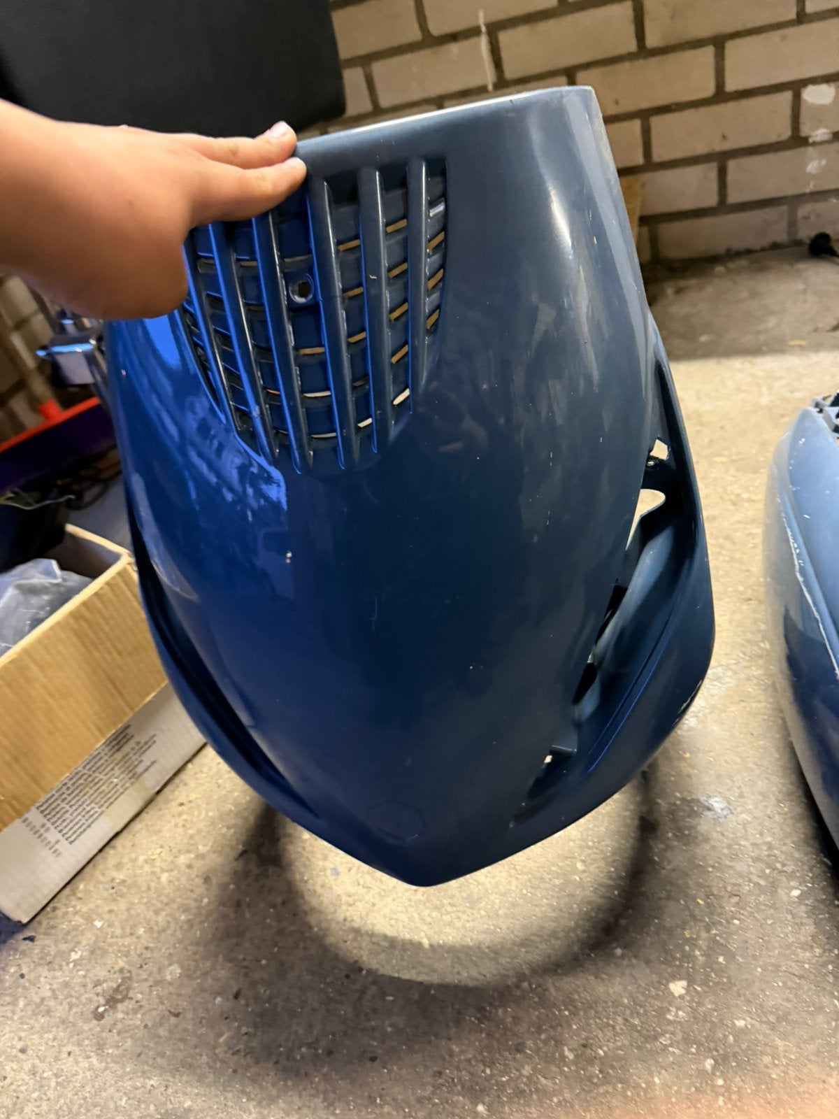 Originele kappenset zip, Fietsen en Brommers, Brommeronderdelen | Scooters, Ophalen of Verzenden, Zo goed als nieuw, Kap, Piaggio