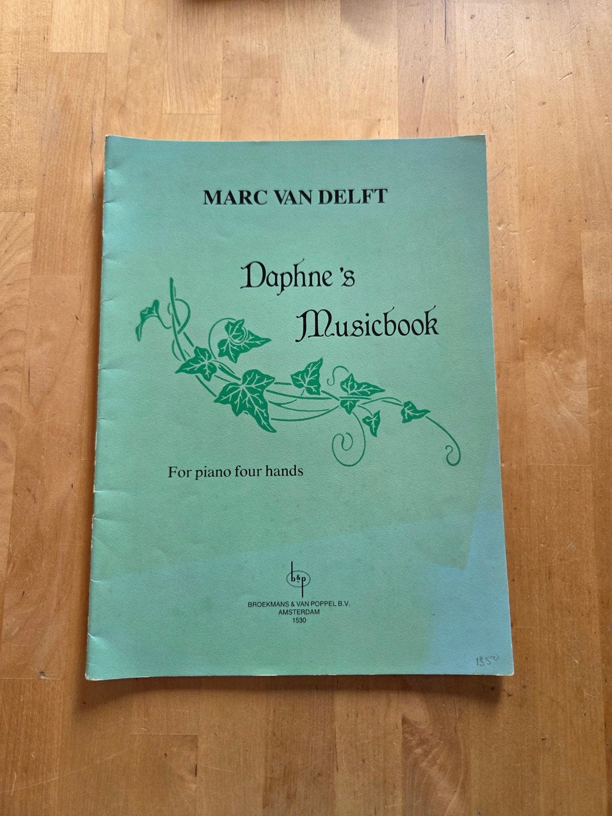 Marc van Delft - Daphne's Musicbook - Piano vierhandig, Gebruikt, Verzenden, Klassiek, Artiest of Componist