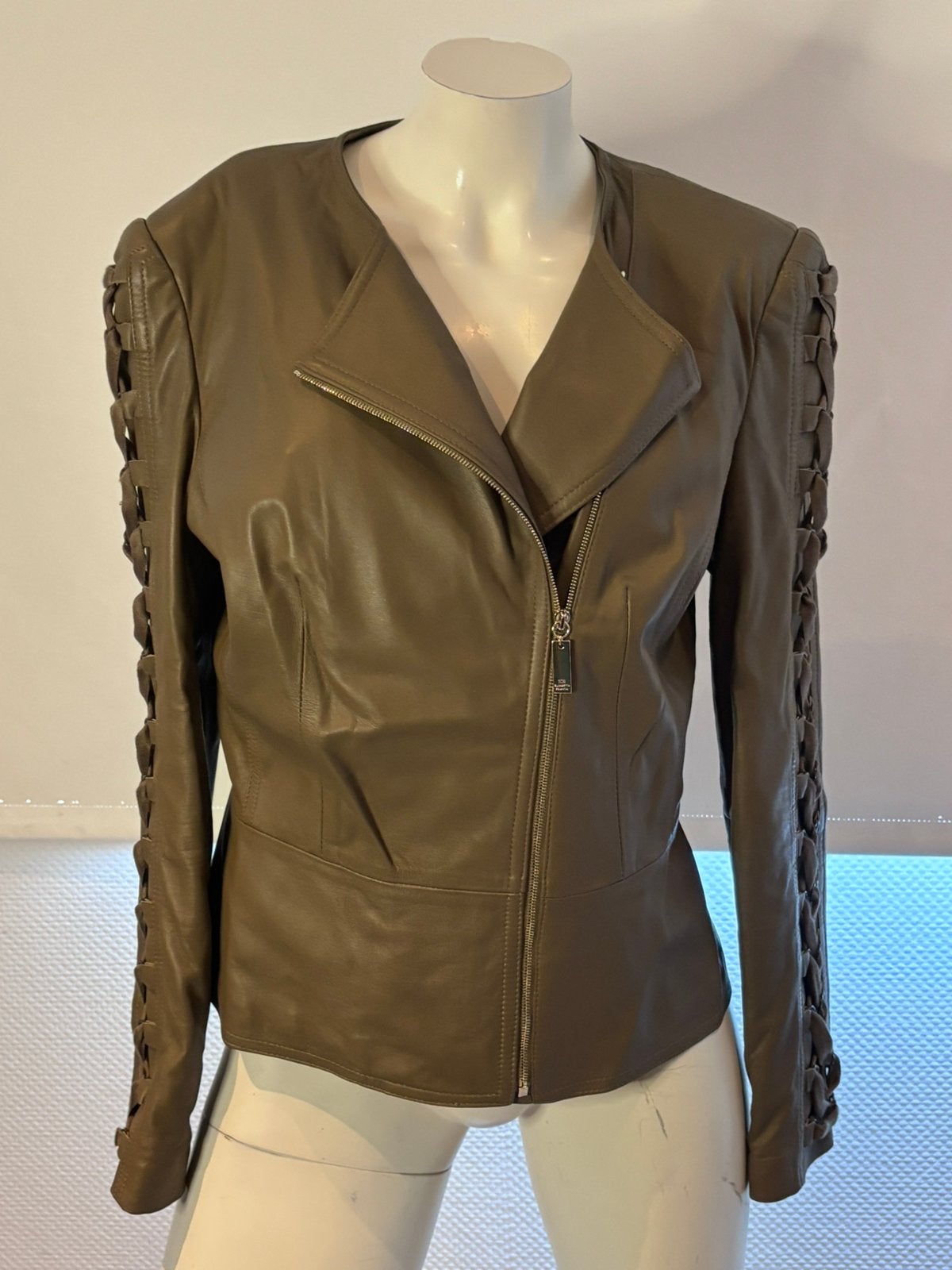 Elisabetta franchi bruin leef jasje maat it 46 nl 40, Kleding | Dames, Maat 38/40 (M), Bruin, ., Ophalen of Verzenden