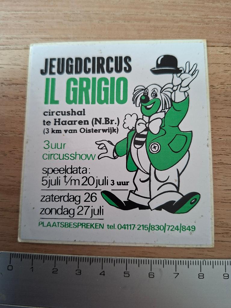Sticker Haaren, Ophalen of Verzenden, Zo goed als nieuw, Overige typen