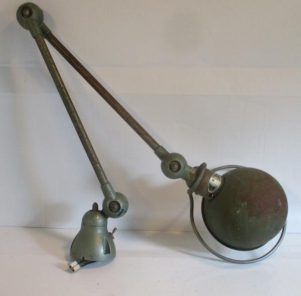 originele industriele atelier lamp Jielde 2 armen, Antiek en Kunst, Verzenden