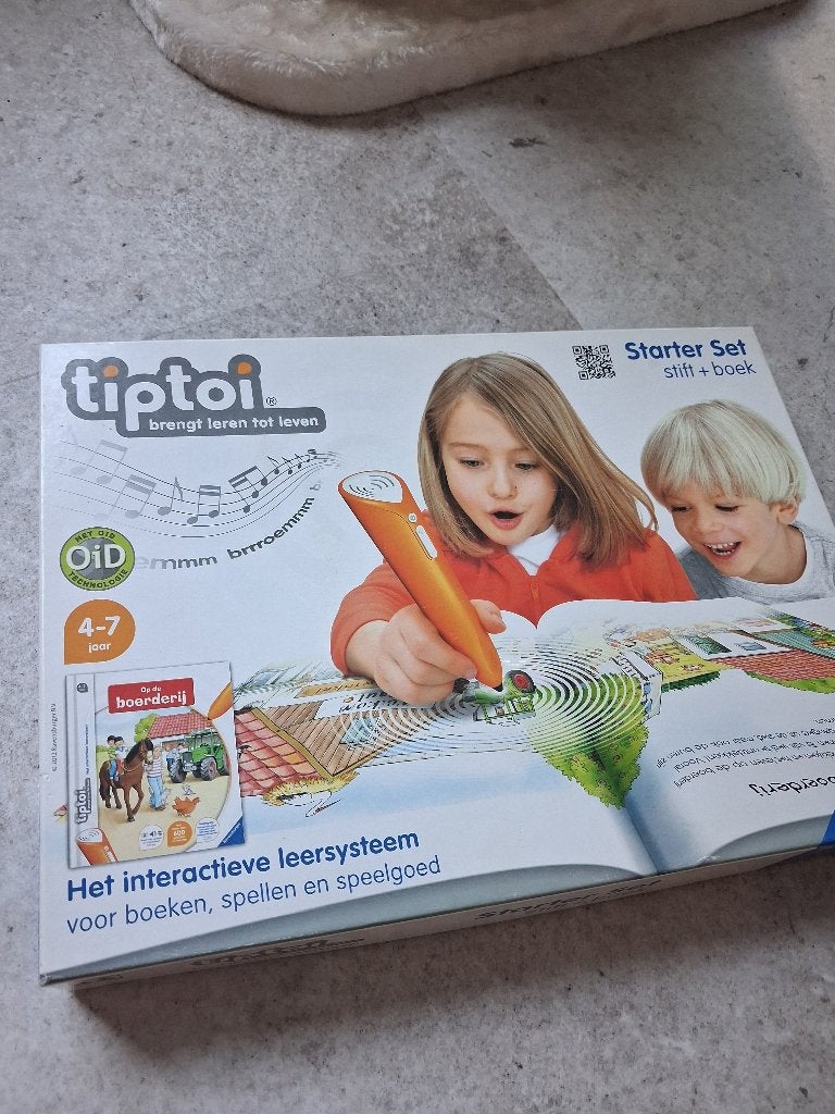 Tip toi startesset, Verzenden, Gebruikt