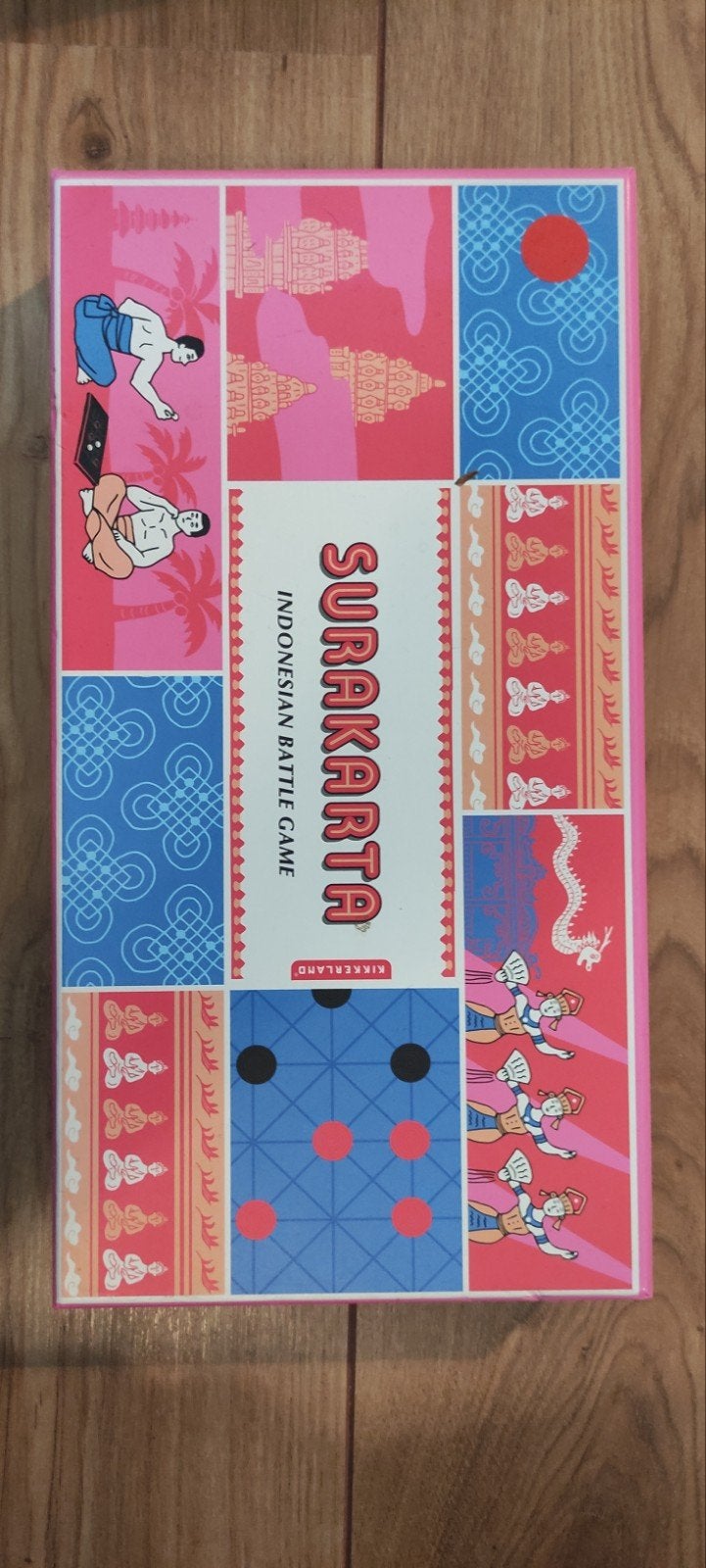 Surakarta: Indonesisch Strategisch Bordspel, Een of twee spelers, Ophalen of Verzenden, Zo goed als nieuw, Kikkerland
