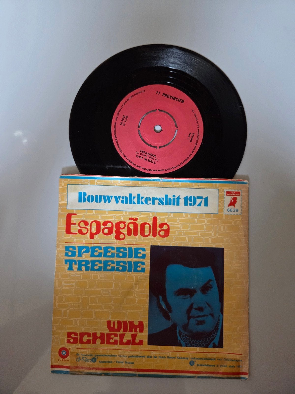 Wim Schell - Espagnol, Ophalen of Verzenden, Gebruikt, 7 inch, Nederlandstalig