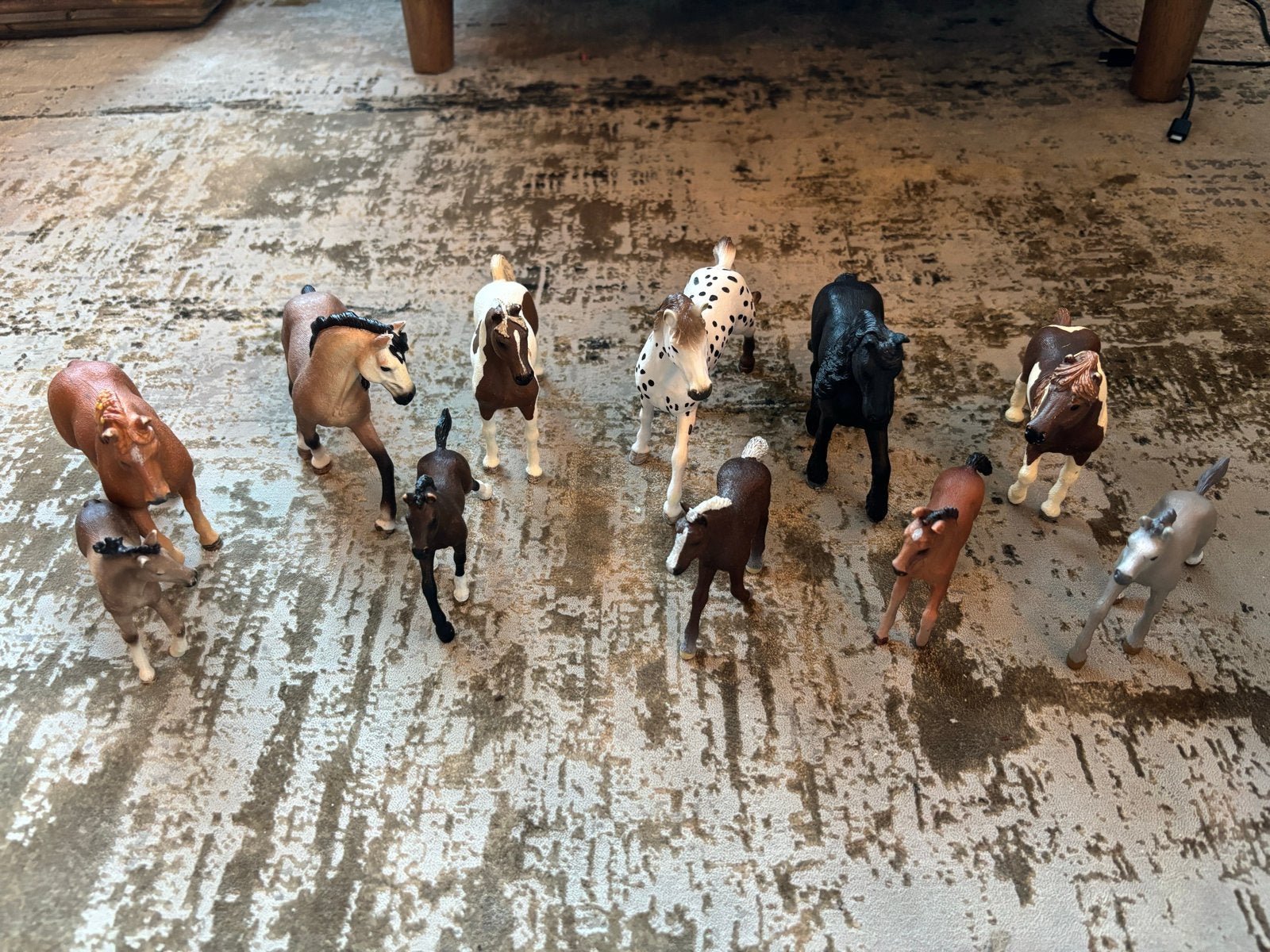 Schleich paarden en veulens - Grote collectie, Ophalen of Verzenden, Gebruikt