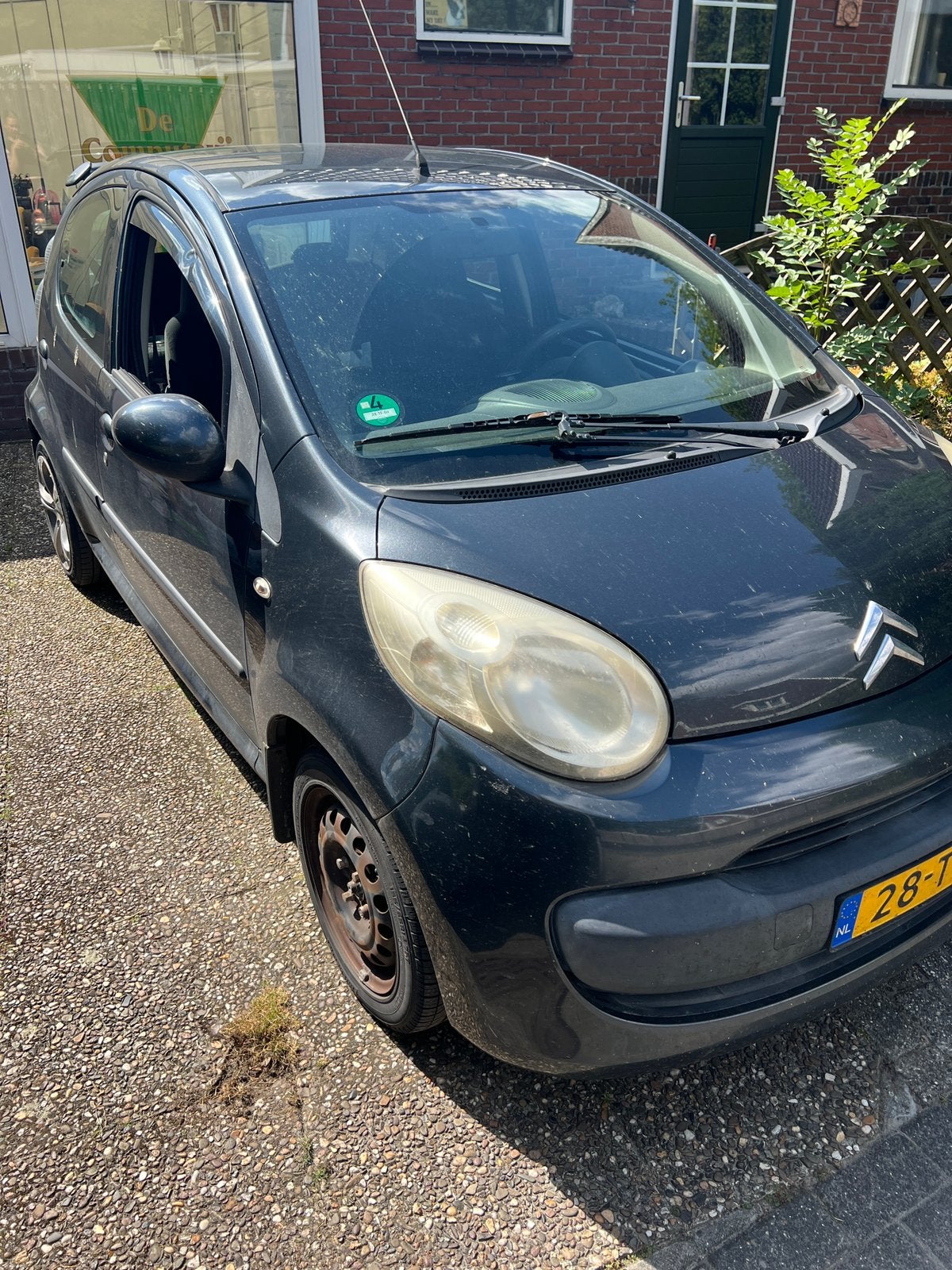 Citroën C1 1.0 5-DRS 2006 Grijs, Auto's, Voorwielaandrijving, 4 stoelen, C1, 68 pk