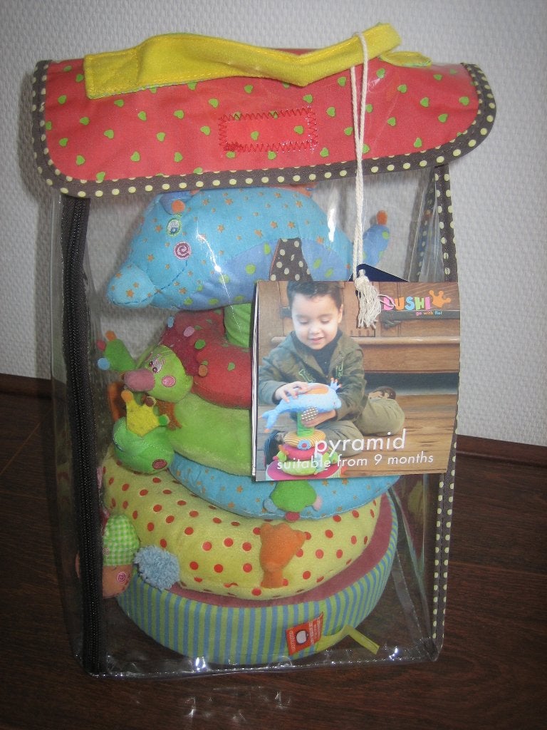 Baby speelgoed Dushi piramide, Ophalen, Gebruikt, Overige typen