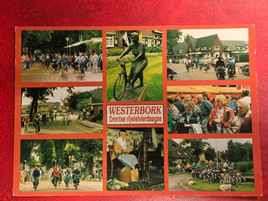 Westerbork bij Beilen Drentse Rijwielvierdaagse, Ophalen of Verzenden