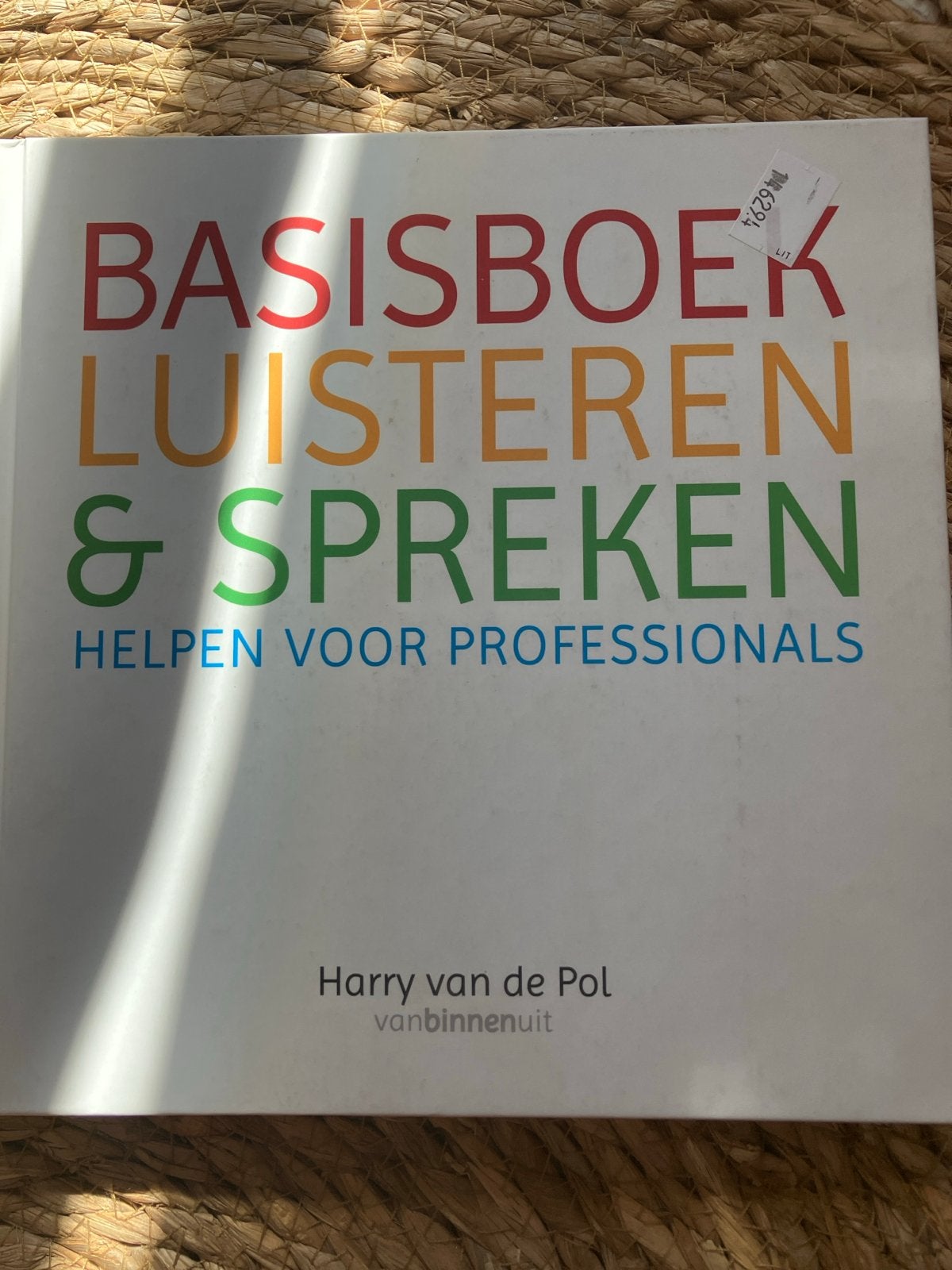 Basisboek Luisteren & Spreken - Harry van de Pol, Ophalen, Gamma, Zo goed als nieuw, HBO