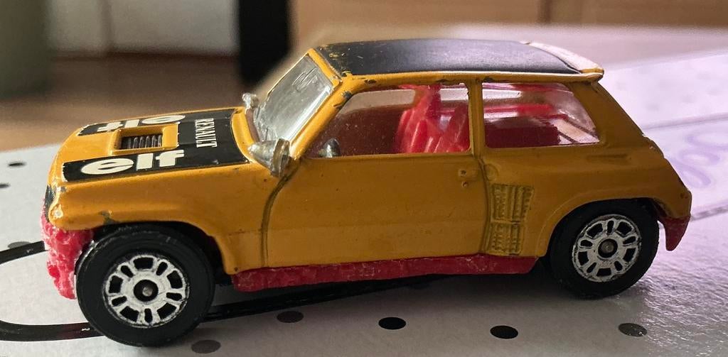 Renault 5 turbo oude Corgi toys auto, Ophalen, Gebruikt, Auto