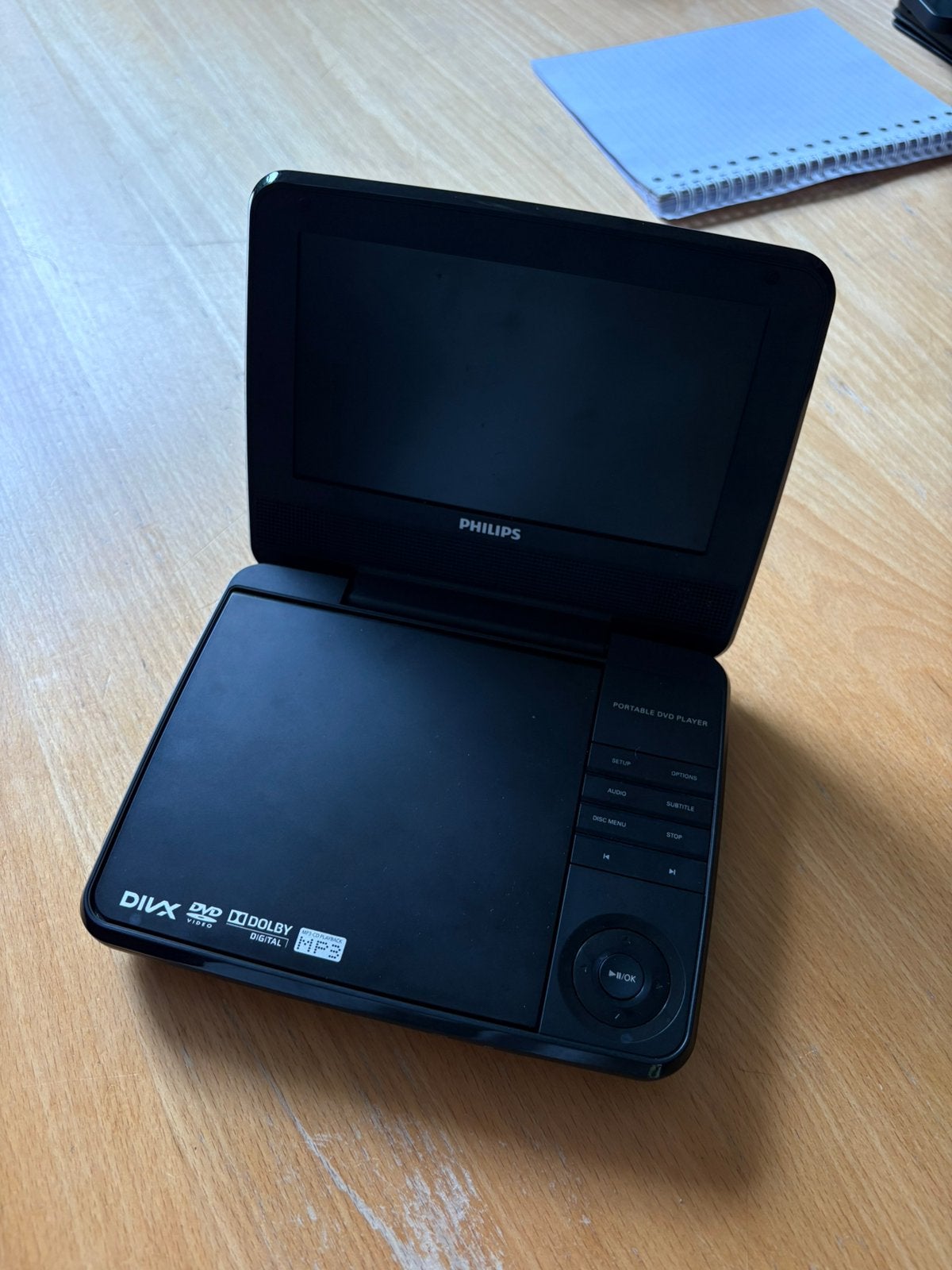 Philips draagbare dvd speler, Audio, Tv en Foto, Dvd-spelers, Dvd-speler, Philips, Gebruikt, Draagbaar