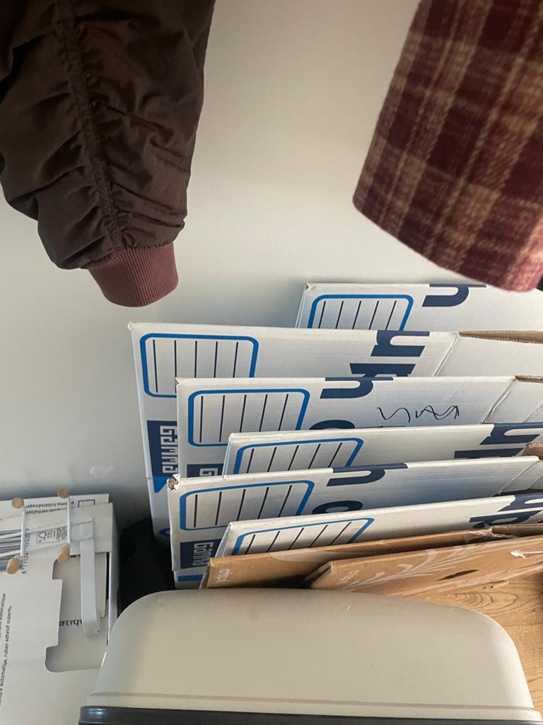 Verhuisdozen, Ophalen, 40 tot 60 cm, Opvouwbaar, 50 tot 75 cm