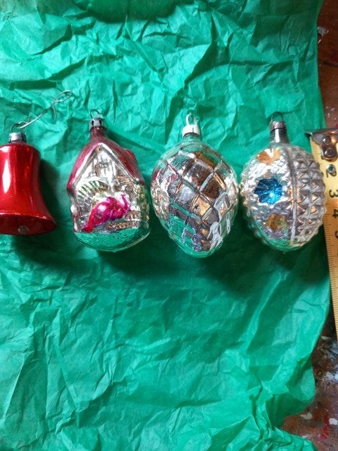 Kerstballen vintage, Diversen, Ophalen, Gebruikt