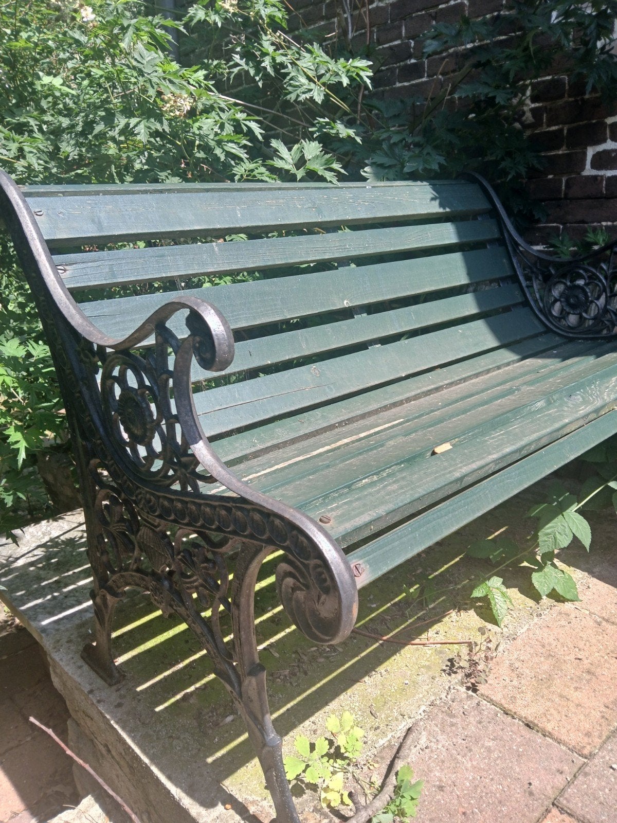 Schattig klein tuinbankje, Ophalen of Verzenden