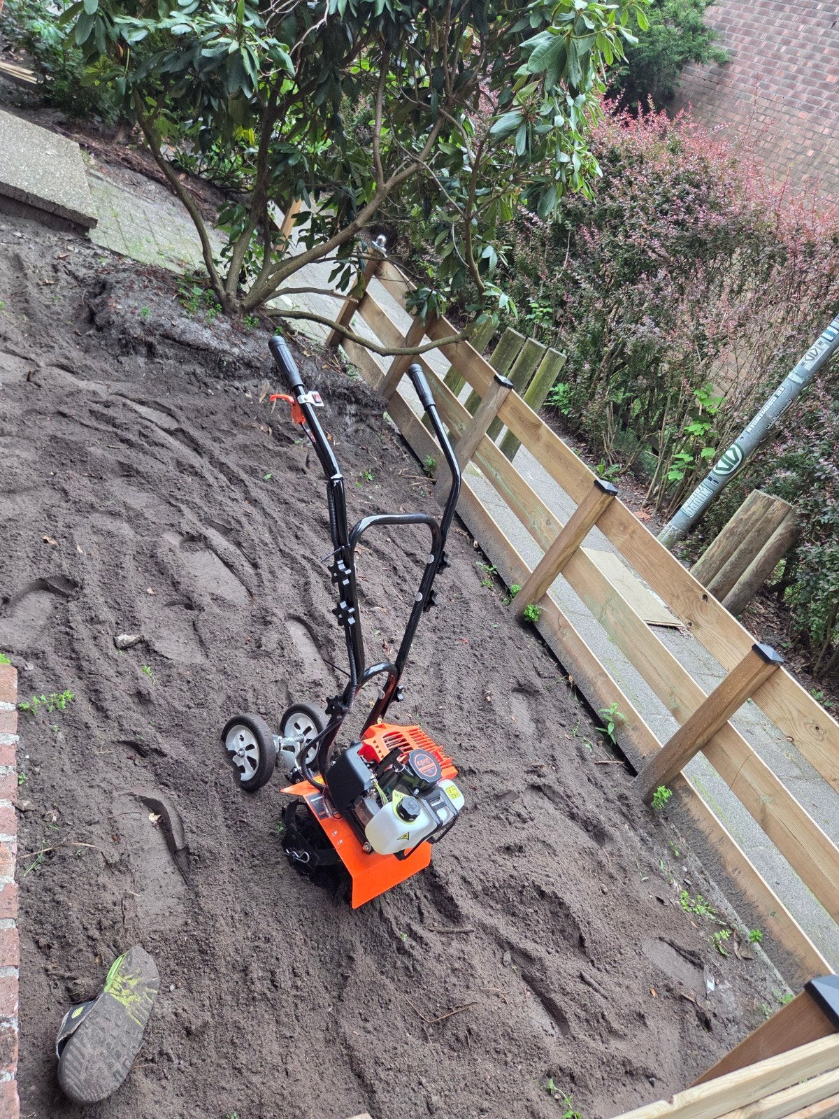 Mini grondfrees, Tuin en Terras, Aarde en Mest, Overige typen, Ophalen