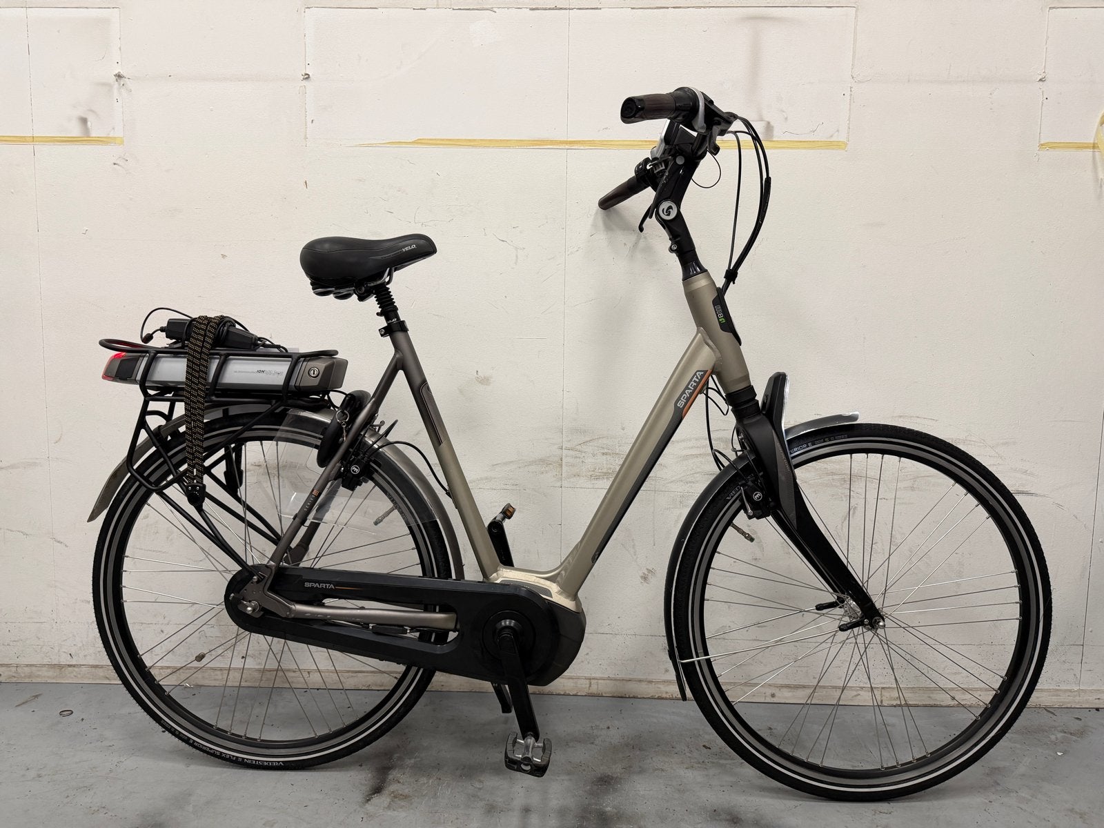 Nette Sparta M8i elektrische fiets, Sparta, Velgrem, Versnellingen, Zo goed als nieuw
